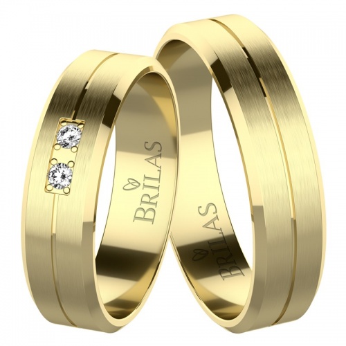 Felis Gold-snubní prsteny ze žlutého zlata