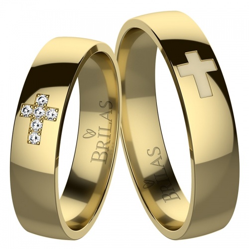 Nikolas Gold-snubní prsteny ze žlutého zlata