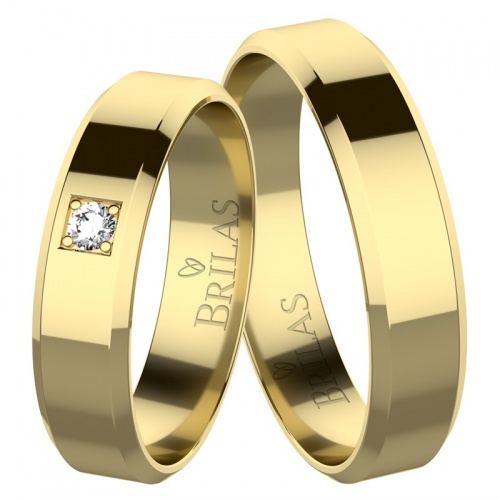 Beningo Gold-snubní prsteny ze žlutého zlata